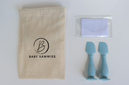 Set of 2 nappy cream applicators